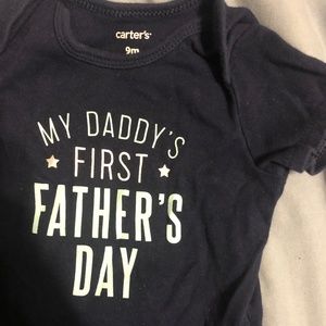 First Father’s day onesie